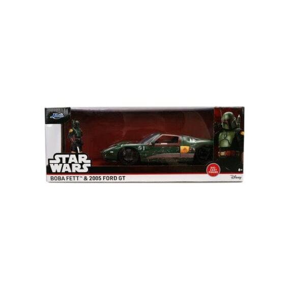 Star Wars Diecast Model 1:24 Boba Fett 2005 Ford GT