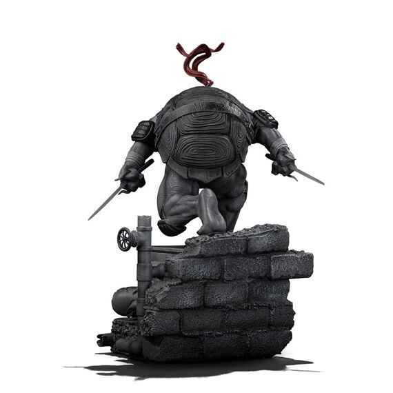 Teenage Mutant Ninja Turtles Art Scale Statue 1/10 Raphael Black and White Variant 26 cm Techbox exclusive