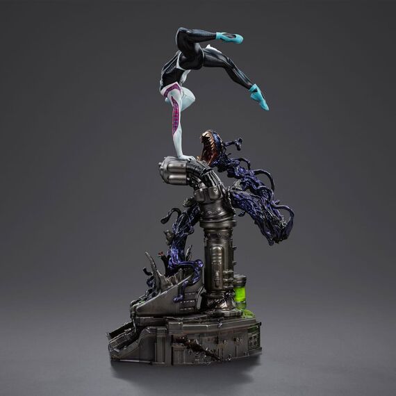 Spider-Man vs Villains Art Scale Statue 1/10 Ghost Spider Diorama  34 cm
