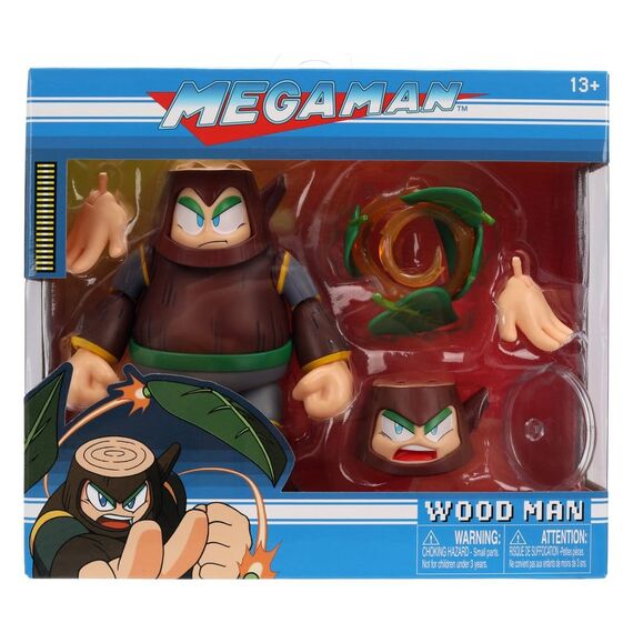 Mega Man Action Figure Wood Man 11 cm