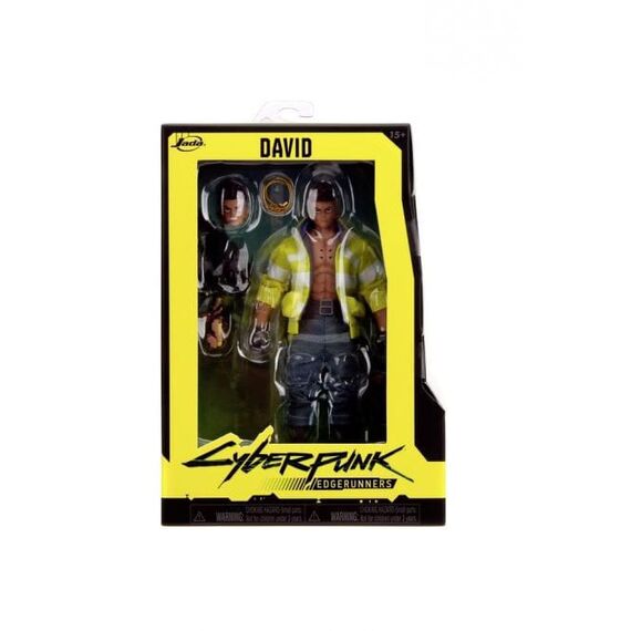 Cyberpunk: Edgerunners Diecast Mini Figure David 15 cm