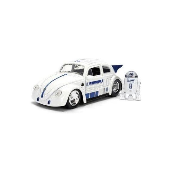 Star Wars Diecast Model 1:24 R2-D2 1959 VW Drag Beetle