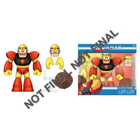 Mega Man Action Figure Guts Man 15 cm