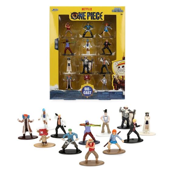 One Piece Nano Metalfigs Mini Figures 12-Pack Assortment (12)