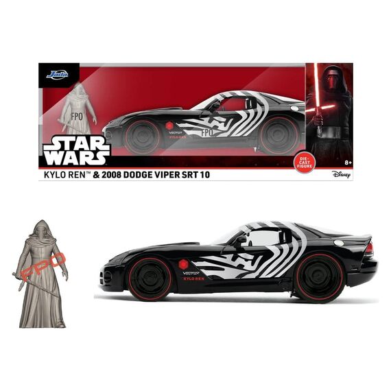 Star Wars Diecast Model 1:24 Kylo Ren Dodge Viper SRT10 2008