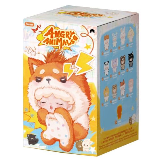 Yumo Angry animals Plush Mini Figures Blind Box 9 cm Display (12)