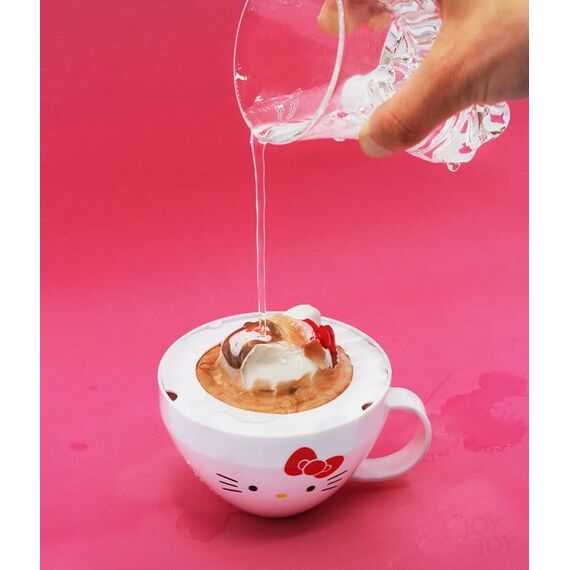 Sanrio Squishy Figures Hello Kitty Cappuccino Display (8)