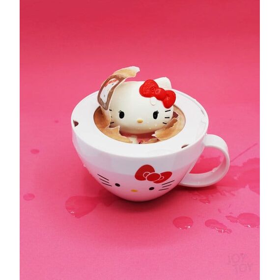 Sanrio Squishy Figures Hello Kitty Cappuccino Display (8)