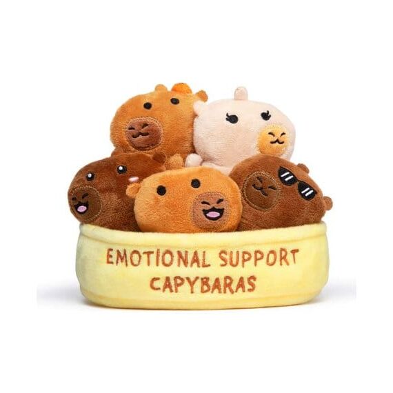 Relatable Emotional Support Plush Figure Capybaras