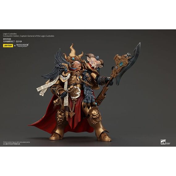 Warhammer The Horus Heresy Actionfigur Legio Custodes Constantin Valdor Captain-General of the Legio Custodes 25 cm