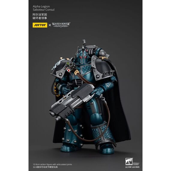 Warhammer The Horus Heresy Action Figure Alpha Legion Saboteur Consul 20 cm