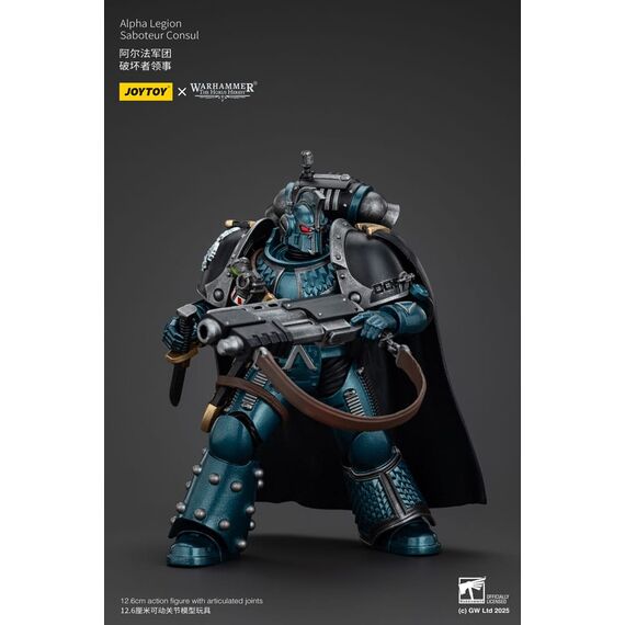 Warhammer The Horus Heresy Action Figure Alpha Legion Saboteur Consul 20 cm
