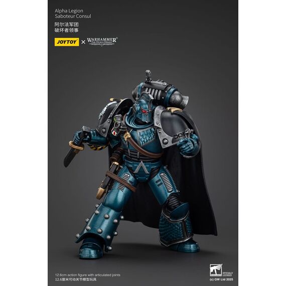 Warhammer The Horus Heresy Action Figure Alpha Legion Saboteur Consul 20 cm