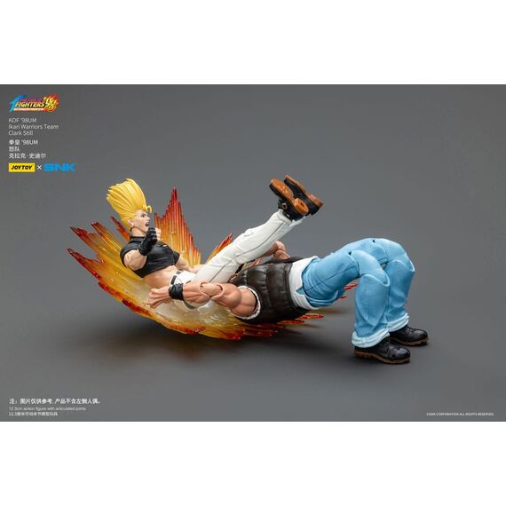 The King Of Fighters '98 Action Figure Hero Team Clark Still 12 cm