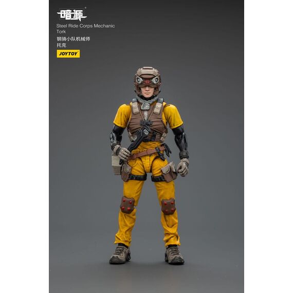 Steel Ride Corps Dark Source Action Figur Mechanic Tork 7 cm