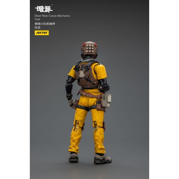 Steel Ride Corps Dark Source Action Figur Mechanic Tork 7 cm