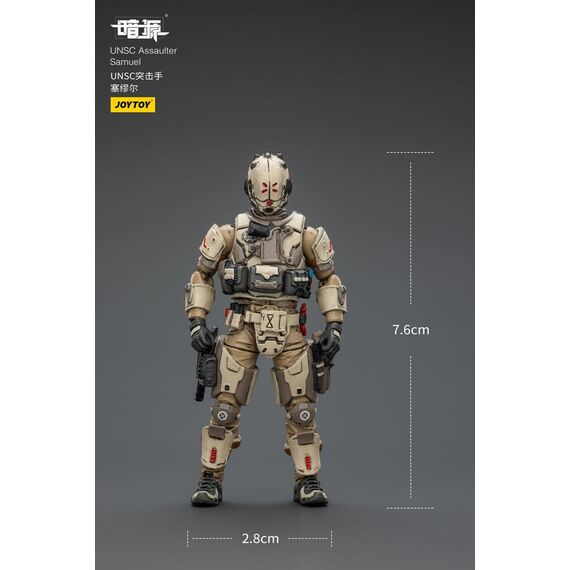 UNSC Dark Source Action Figur Assaulter Samuel 7 cm