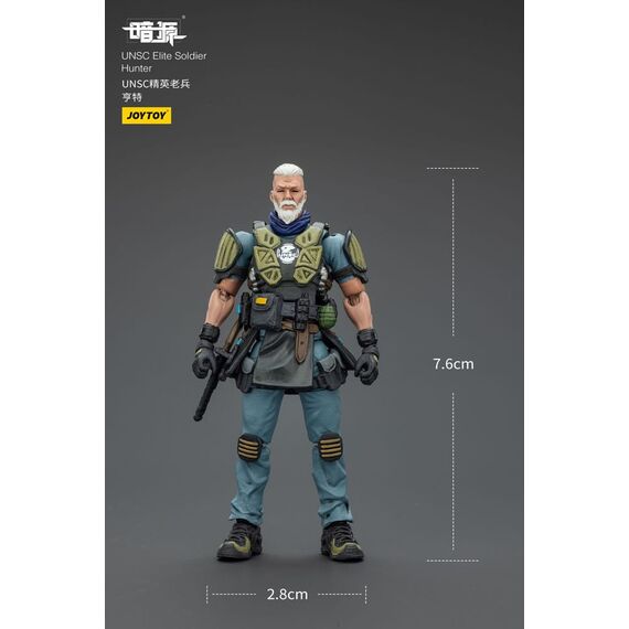 UNSC Dark Source Action Figur Elite Soldier Hunter 7 cm