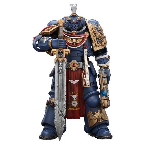 Warhammer 40,000: Space Marine 2 Action Figure Ultramarines Relic Primus Armourwith Plasma Pistol and Combat Blade 13 cm