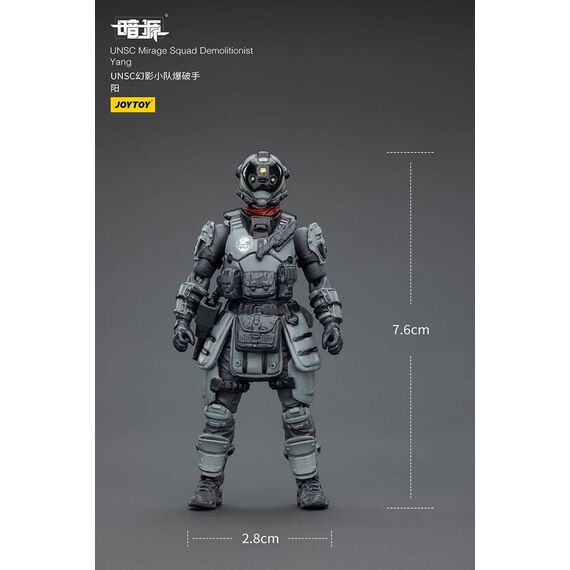 Dark Source Action Figur UNSC Mirage Squad 7 cm