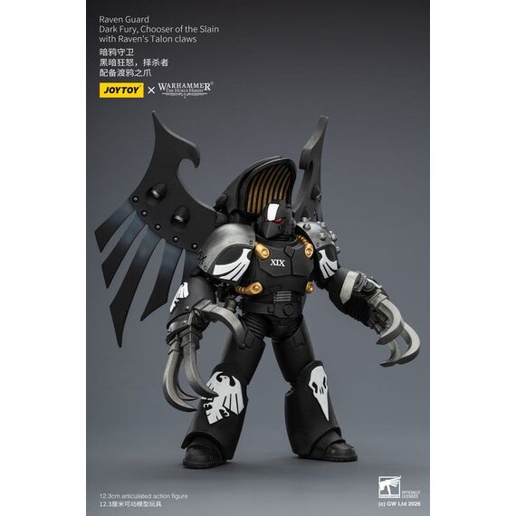 Warhammer 40,000 Action Figure Raven Guard Dark Fury, Chooser of the Slain 12 cm