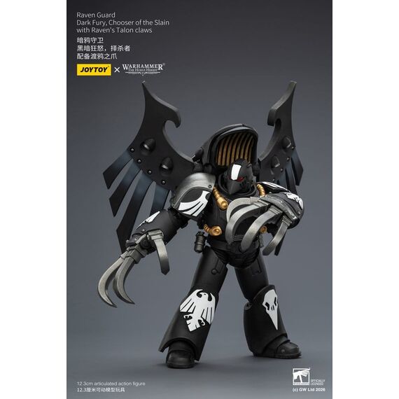 Warhammer 40,000 Action Figure Raven Guard Dark Fury, Chooser of the Slain 12 cm