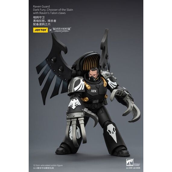 Warhammer 40,000 Action Figure Raven Guard Dark Fury, Chooser of the Slain 12 cm