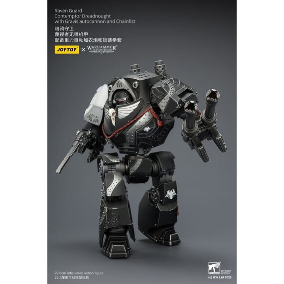 Warhammer 40,000 Action Figure Raven Guard Contemptor Dreadnought 23 cm