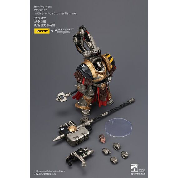 Warhammer The Horus Heresy Action Figure Iron Warriors Warsmith 14 cm
