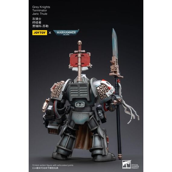 Warhammer 40k Action Figure 1/18 Grey Knights Terminator Jaric Thule 13 cm