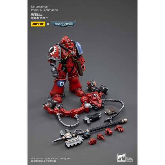 Warhammer 40k Action Figure 1/18 Ultramarines Primaris Techmarine 12 cm