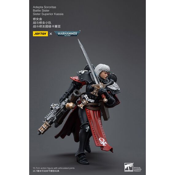 Warhammer 40k Action Figure 1/18 Adepta Sororitas Battle Sister Sister Kassia 10 cm