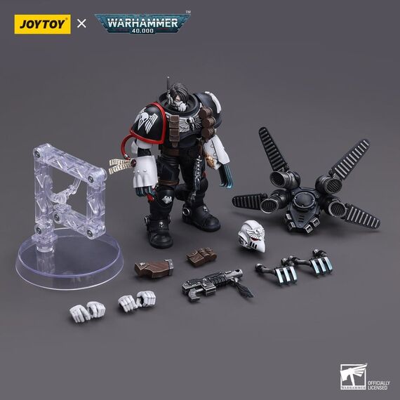 Warhammer 40,000 Action Figure Raven Guard Chapter Master Kayvaan Shrike 12 cm