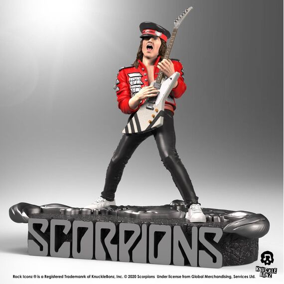 Scorpions Rock Iconz Statue Matthias Jabs Limited Edition 22 cm