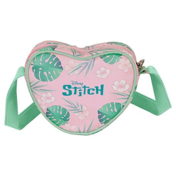 Lilo & Stitch Casual Heart Crossbody Bag Hug Pink