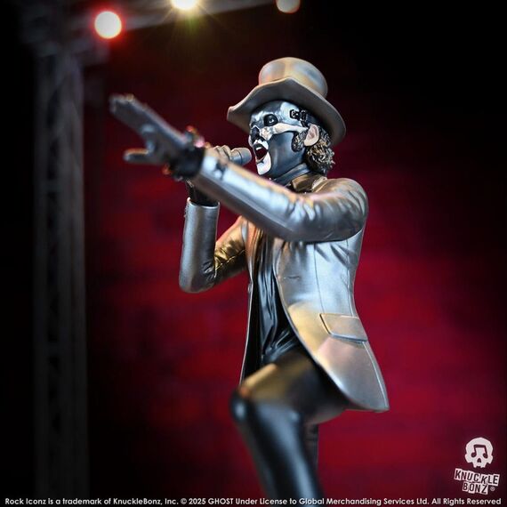 Ghost Rock Iconz Statue Papa V Perpetua Top Hat 22 cm