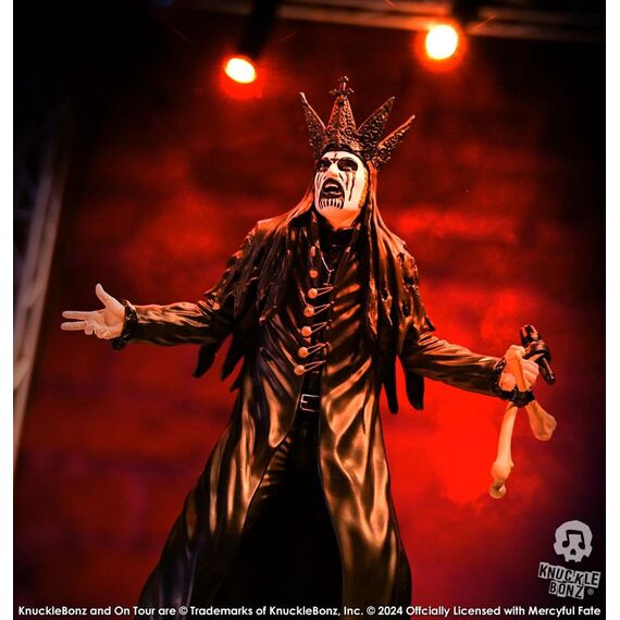 Mercyful Fate Rock Iconz Statue King Diamond III (Black Version) 22 cm
