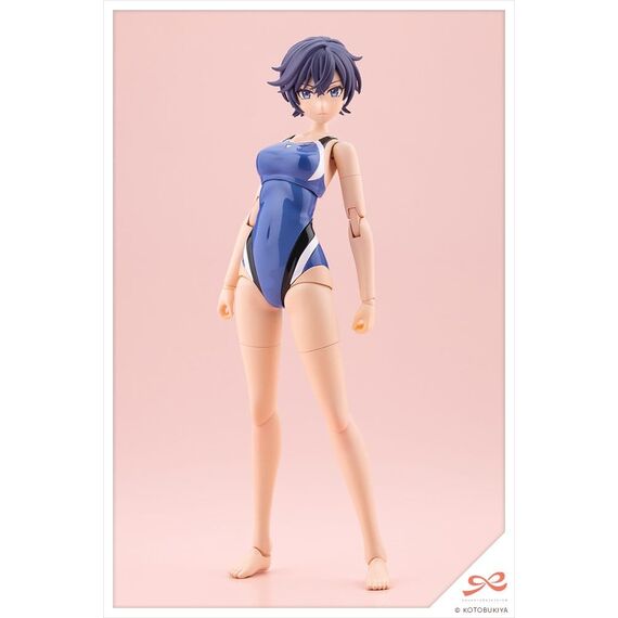 Sousaishojoteien Plastic Model 1/10 Rui Saotome Touou High School Competitive Swimsuit 16 cm