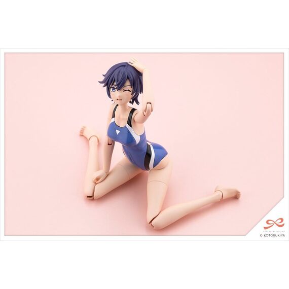 Sousaishojoteien Plastic Model 1/10 Rui Saotome Touou High School Competitive Swimsuit 16 cm