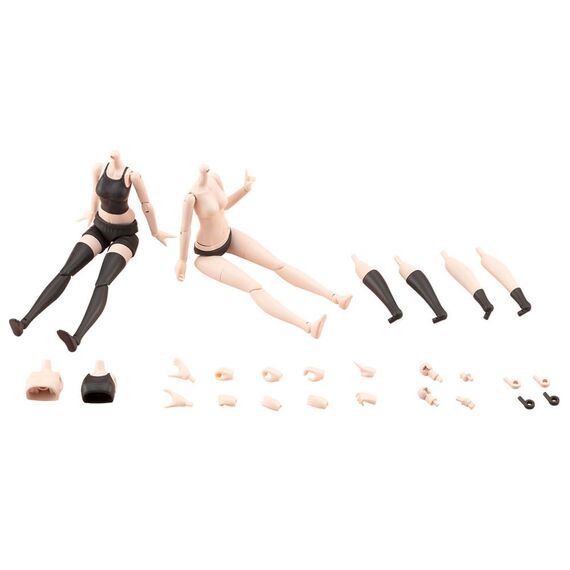 Sousai Shojo Teien Accessory Set for 1/10 Action Figures Dress Up Body Body Color C Size S