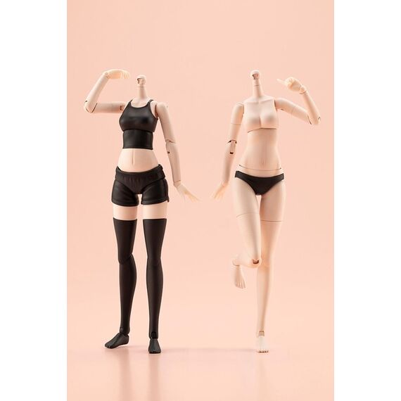 Sousai Shojo Teien Accessory Set for 1/10 Action Figures Dress Up Body Body Color C Size S
