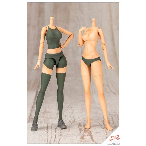 Sousai Shojo Teien Plastic Model Kit 1/10 Training Wolf 16 cm