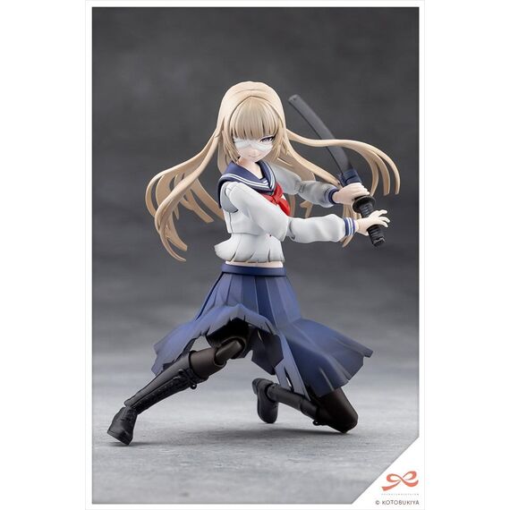 Sousai Shojo Teien Plastic Model 1/10 Kuon Yakushiji Maria Kagaribi Damage Ver. School Girl Emulation 16 cm