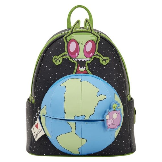 Nickelodeon by Loungefly Mini Backpack Invader Zim Glow