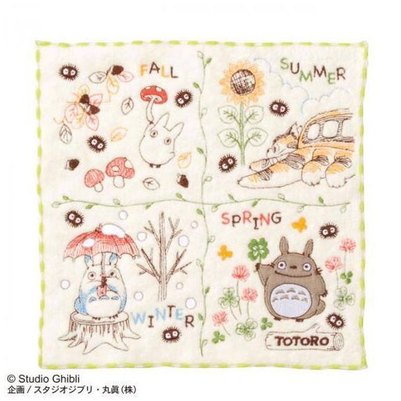 My Neighbor Totoro Mini Towels 25 x 25 cm Display (10)