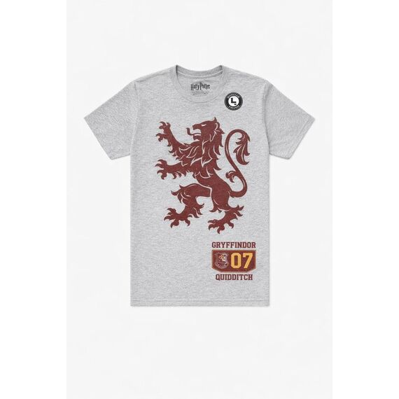 Harry Potter T-Shirt Gryffindor 07 Quidditch Lion Crest