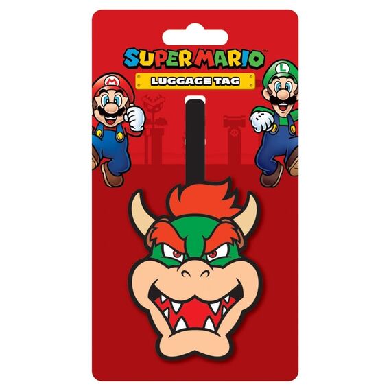 Super Mario Luggage Tag (Bowser)