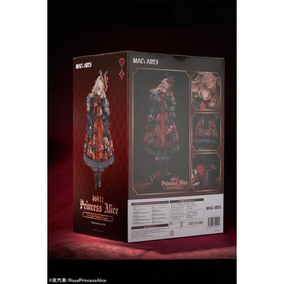 Original Character PVC Statue 1/6 Red Queen and Princess Alice 29 cm