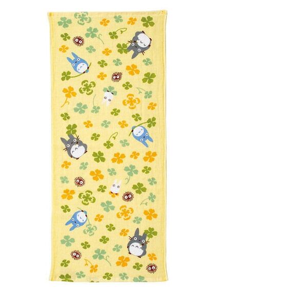 My Neighbor Totoro Imabari Towel Totoro Clover 34 x 80 cm