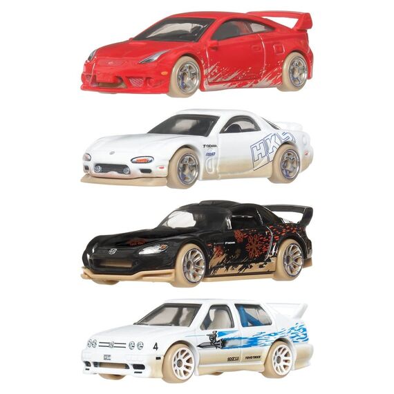 Fast & Furious Hot Wheels Silver Series Die-Cast Vehicles 1/64 979P Assortment (24)